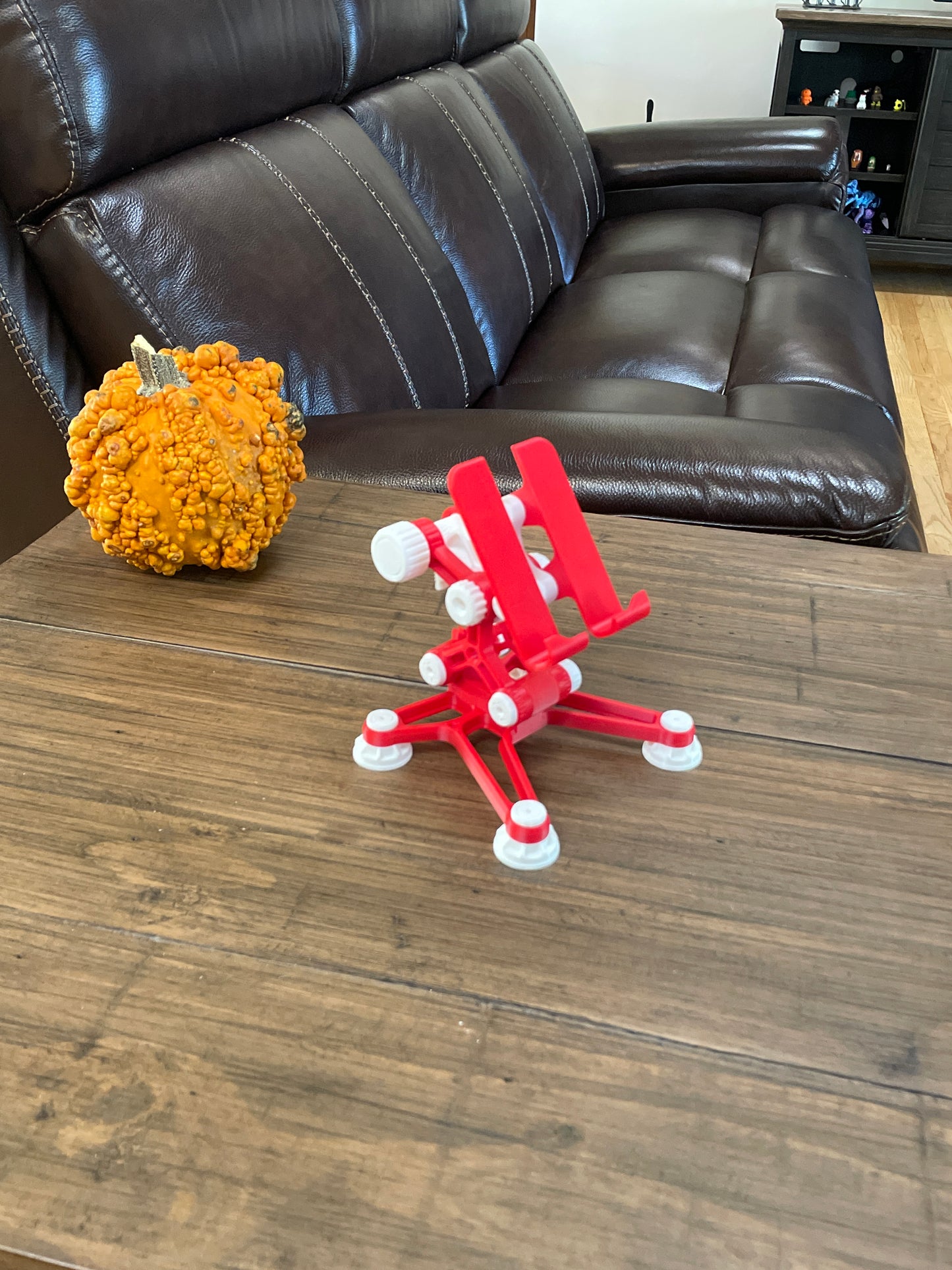 Red and White - Phone and Tablet Stand