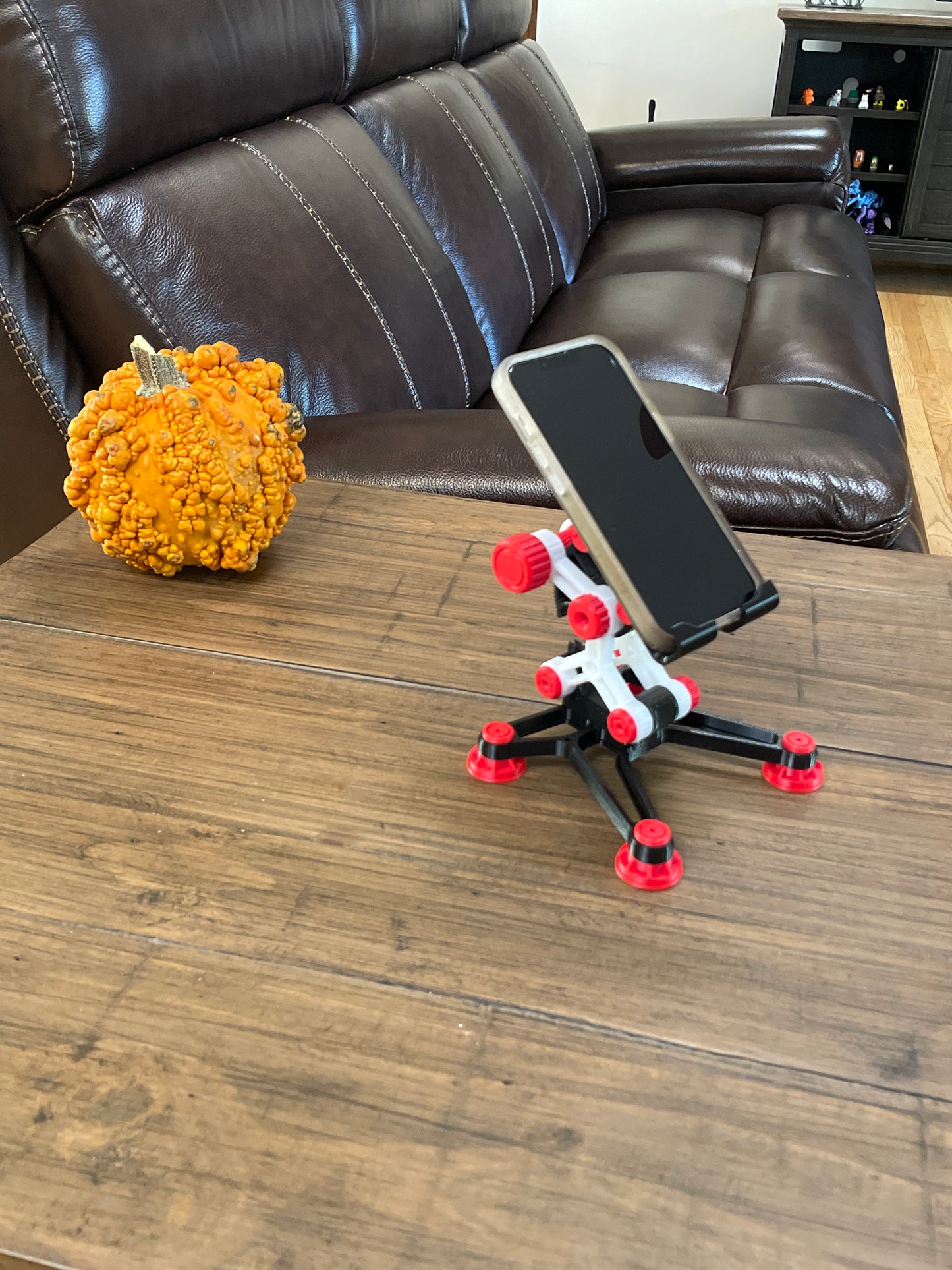 Red, White and Black - Phone and Tablet Stand